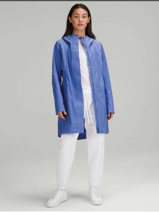 lululemon athletica Jackets & Blazers - Lululemon Rain Rebel Jacket Wild Indigo